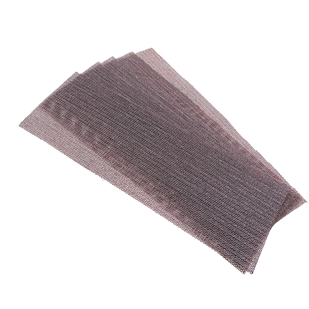 93*230mm Rectangles Grid Sandpaper 80-1000 Grit Hook & Loop Mesh Drywall Sanding