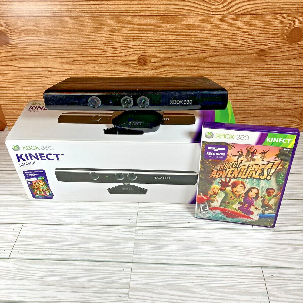 Microsoft Xbox 360 Kinect LPF-00004 Motion Sensing Gaming Controller In Box