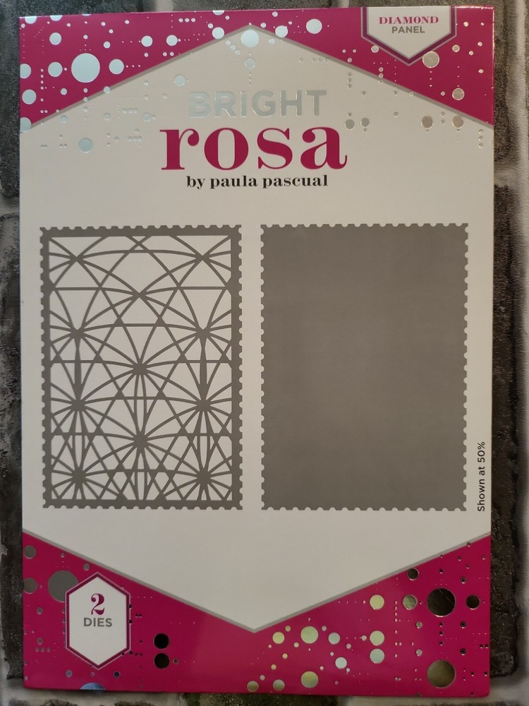 Bright Rosa - DIAMOND Panel 2pc Die Set