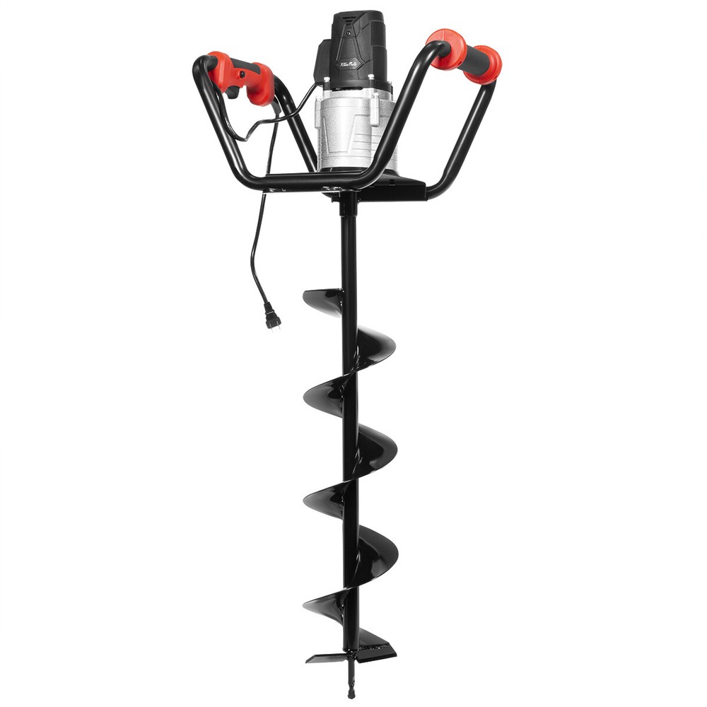 XtremepowerUS 1500W Electric Post Hole Digger Auger Digging With 6" Auger Bit