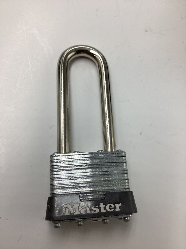 Master Lock Genuine OEM Padlock Keyed Alike Long Shackle Rectangular 1KALJ 3T976