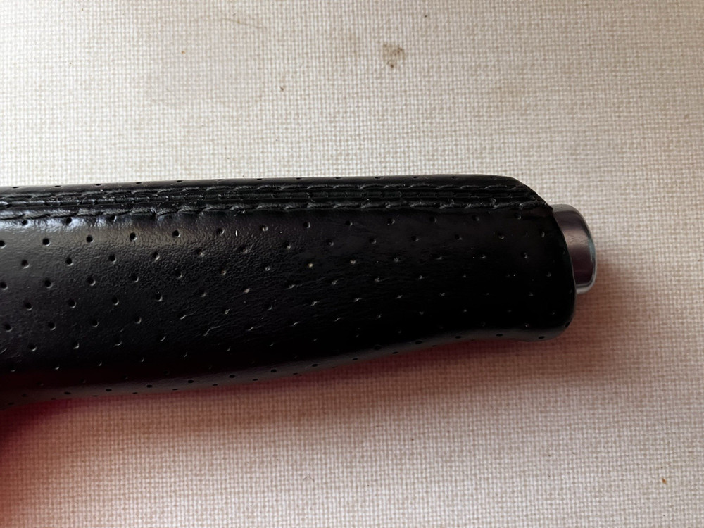 VW MK4 20th AE Perforated Leather Parking E-Brake Handle OEM 2000-2006