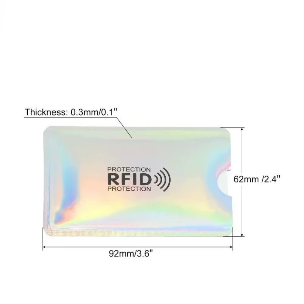 10x RFID Blocking Sleeves Credit Card Protector Holders Theft Protection Secure
