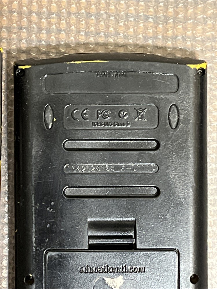 Texas Instruments TI-84 Plus Graphing Calculator With Cover - Tested