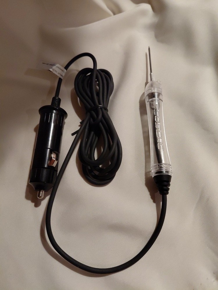 Scosche TK12A Voltage Tester Tool Powers from 12V power outlet