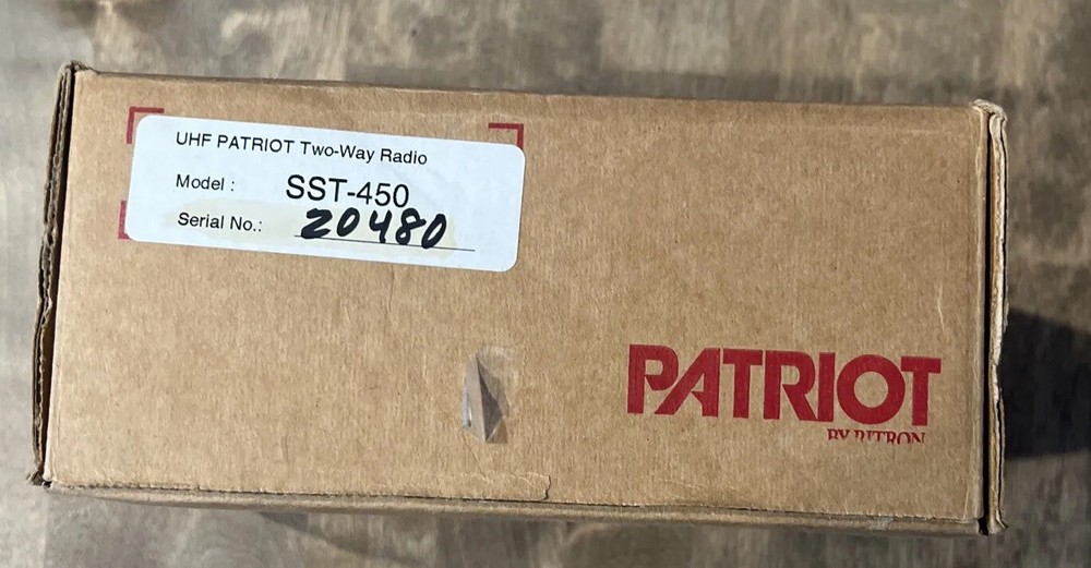 Ritron Patriot SST-450 Untested