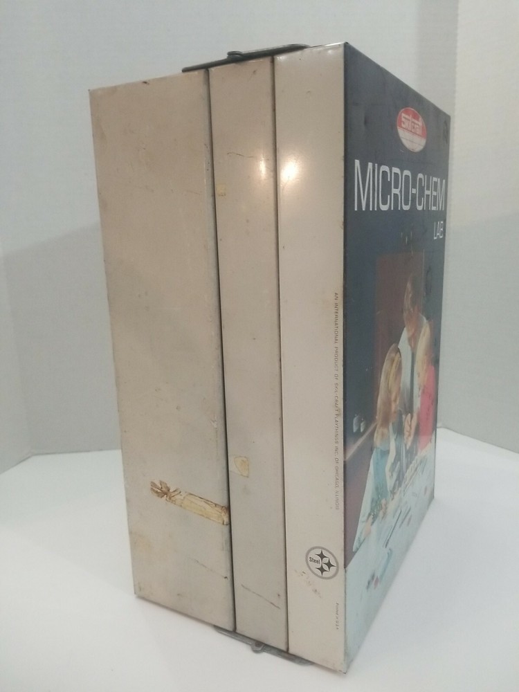 SKILCRAFT Micro Chem Lab- Metal Case Only-Empty