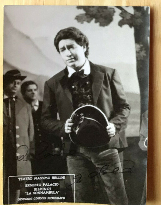 Ernesto Palacio Signed Photo / Autographed Opera Singer