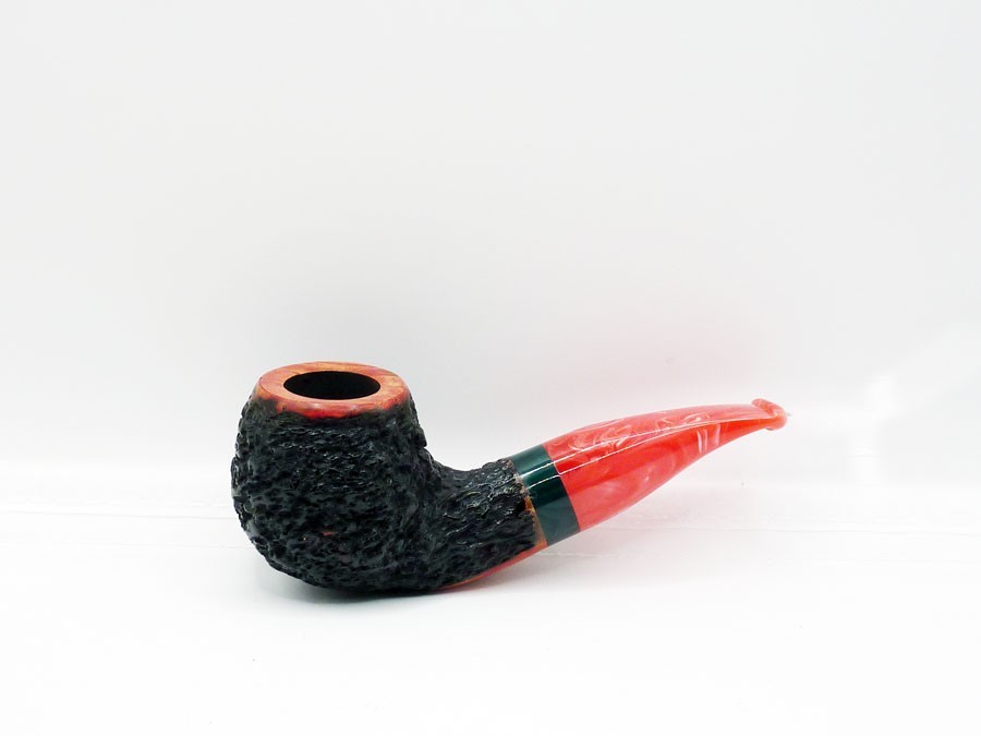briar pipe Volkan chubby nosewarmer rustic pfeife handmade reverse calabash