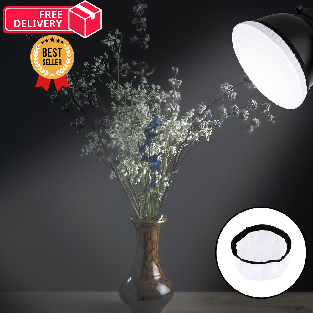 2Pcs Light Diffuser Sock, 7"/18cm Lamp Cover White Soft One Size, 2