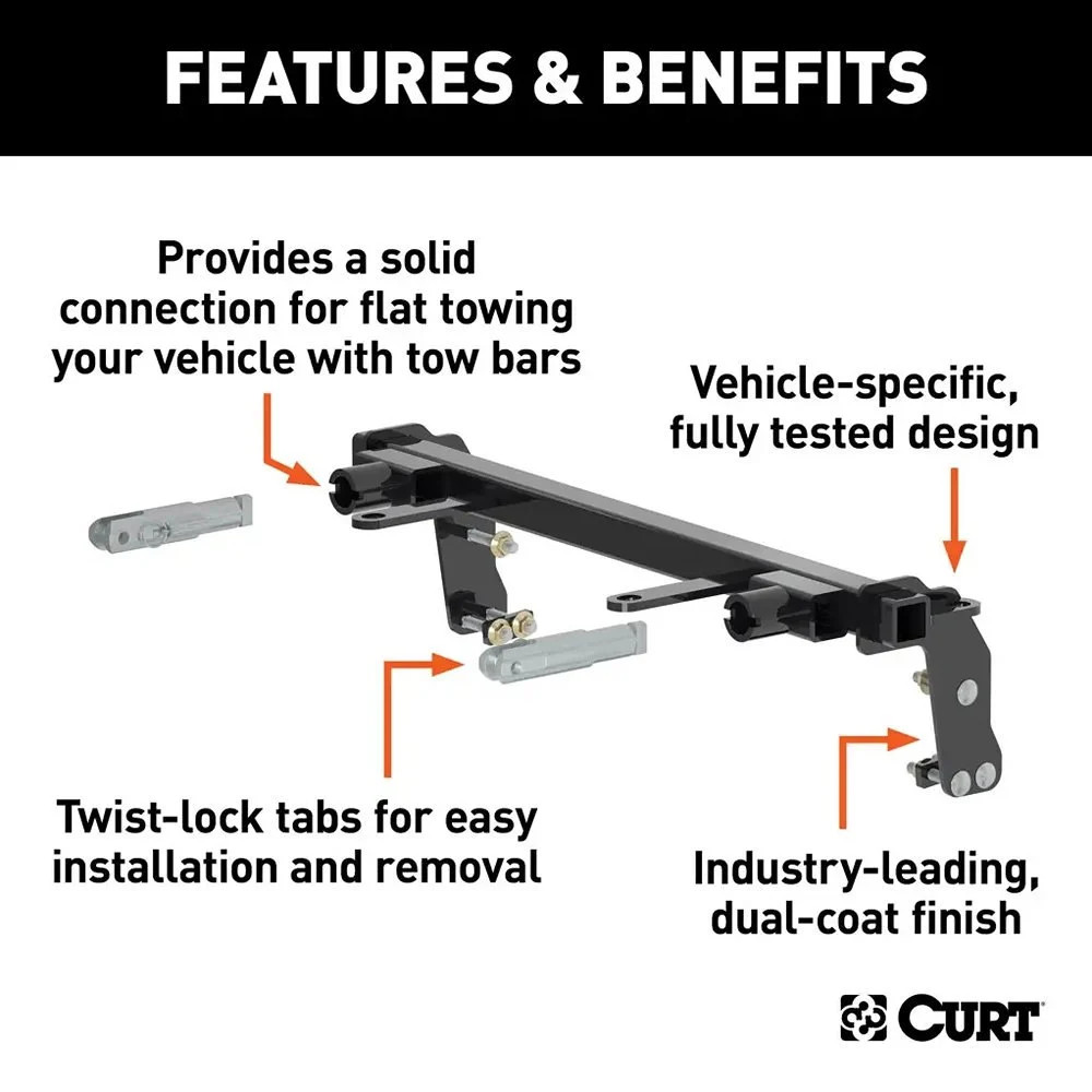 CURT 70107 Custom Tow Bar Base Plate