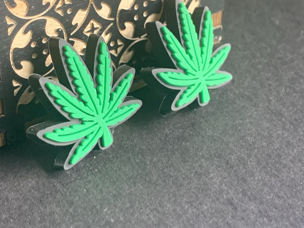 Marijuana Cannabis Shoe Charms 2