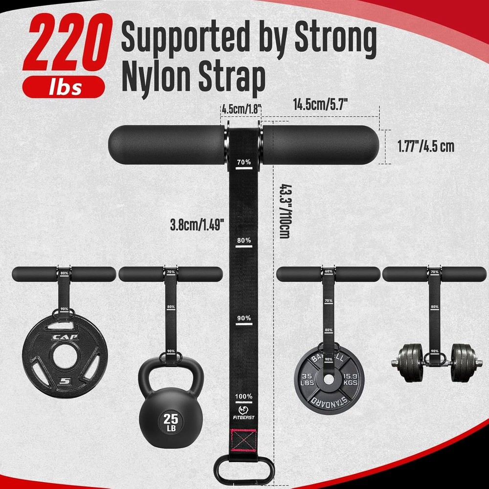 Forearm strength trainer and forearm exerciser, wrist roller with thickened