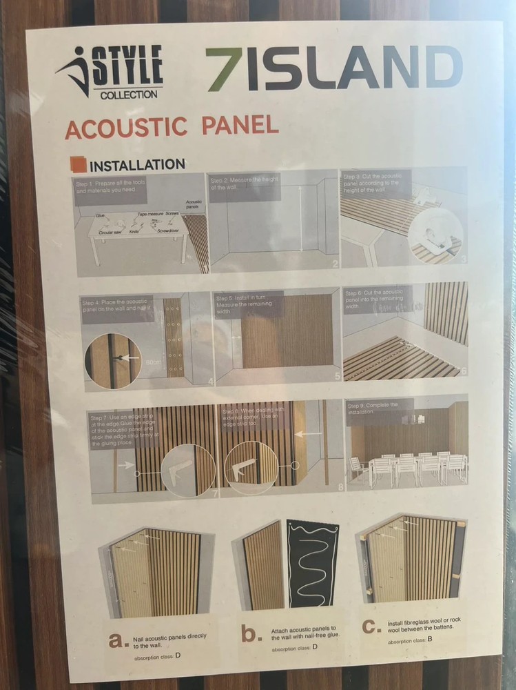 H497 (Acoustic Interior Wall Panel)