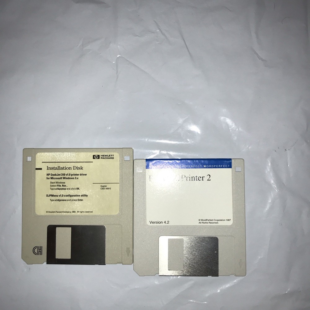 Floppy disk 2 Pack