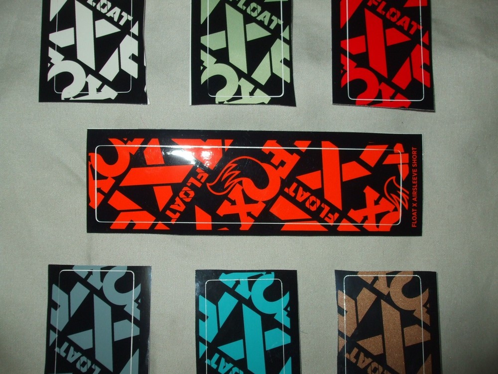 Fox Float X Airsleeve Shock Decal (Short or Medium)
