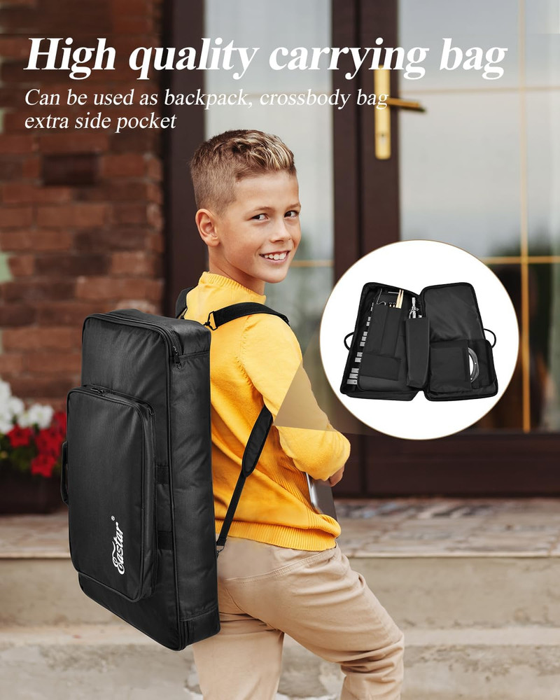 Advanced 32 Note Glockenspiel Xylophone Bell Kit Beginner Students, Percussion K