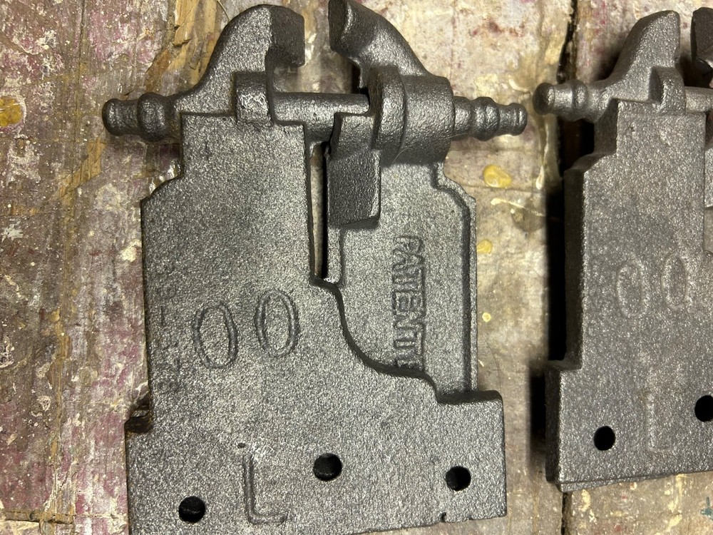 Cast Iron Acme Shutter Hinges # 88 - 378 - 2 Left & 2 right hinge