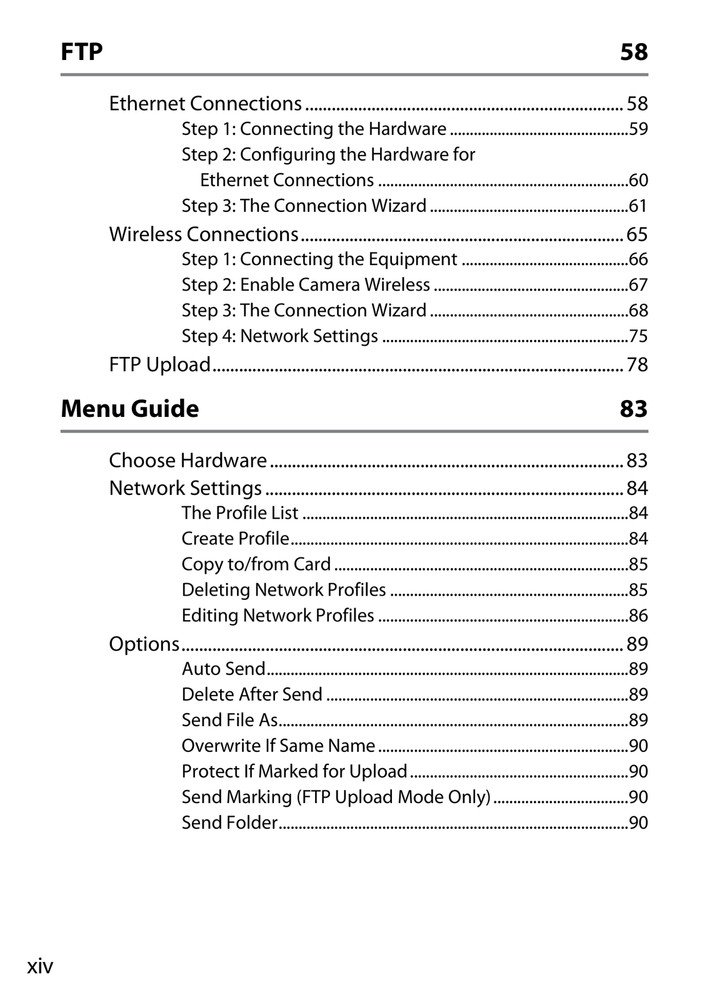 Nikon WT-7 — User Manual Owners Guide Reference — 127 Pages — Half Size 5.5x8.5