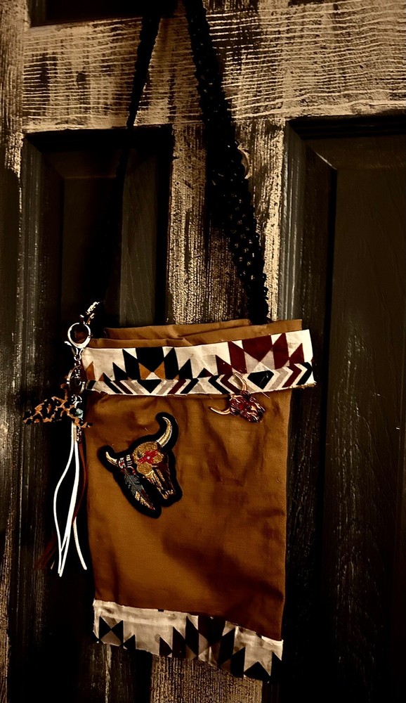 Handmade VTG 80’s 90’s Up cycled Purse Never Used
