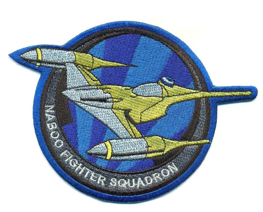 STAR WARS NABOO FIGHTER SQUAD PATCH - STW12