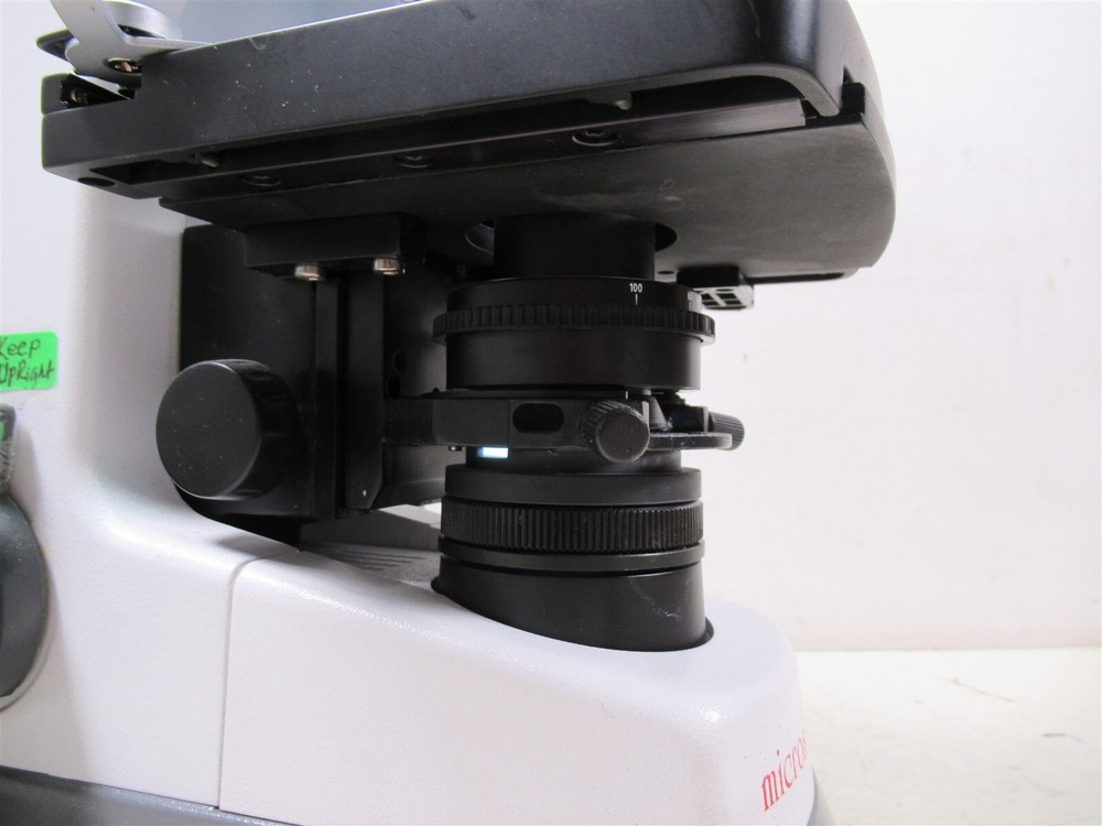 Micros Austria Biological Binocular Microscope MCX100LED w/ 4 Objectives