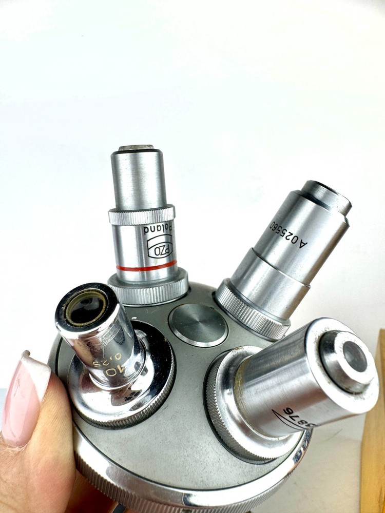 UPI PZO DIC differential interference contrast microscope