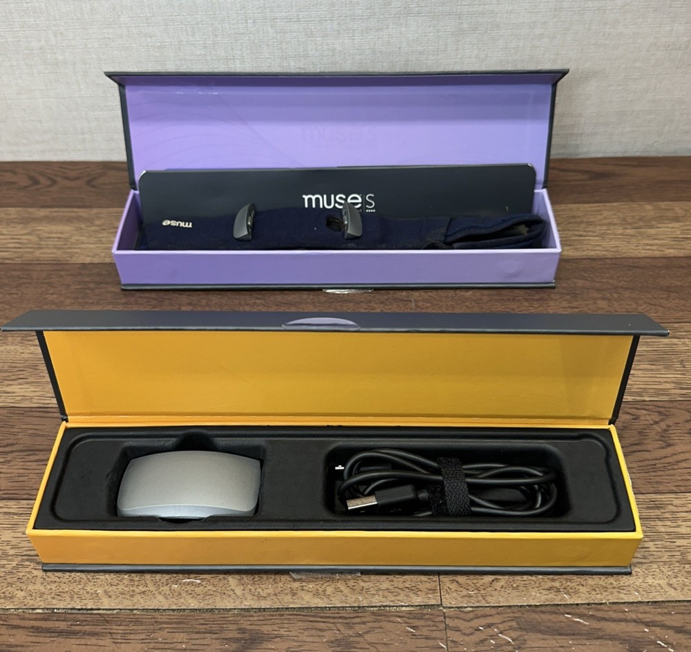 Muse S MS-02 Brain Sensing Headband EEG Meditation Sleep Tracker