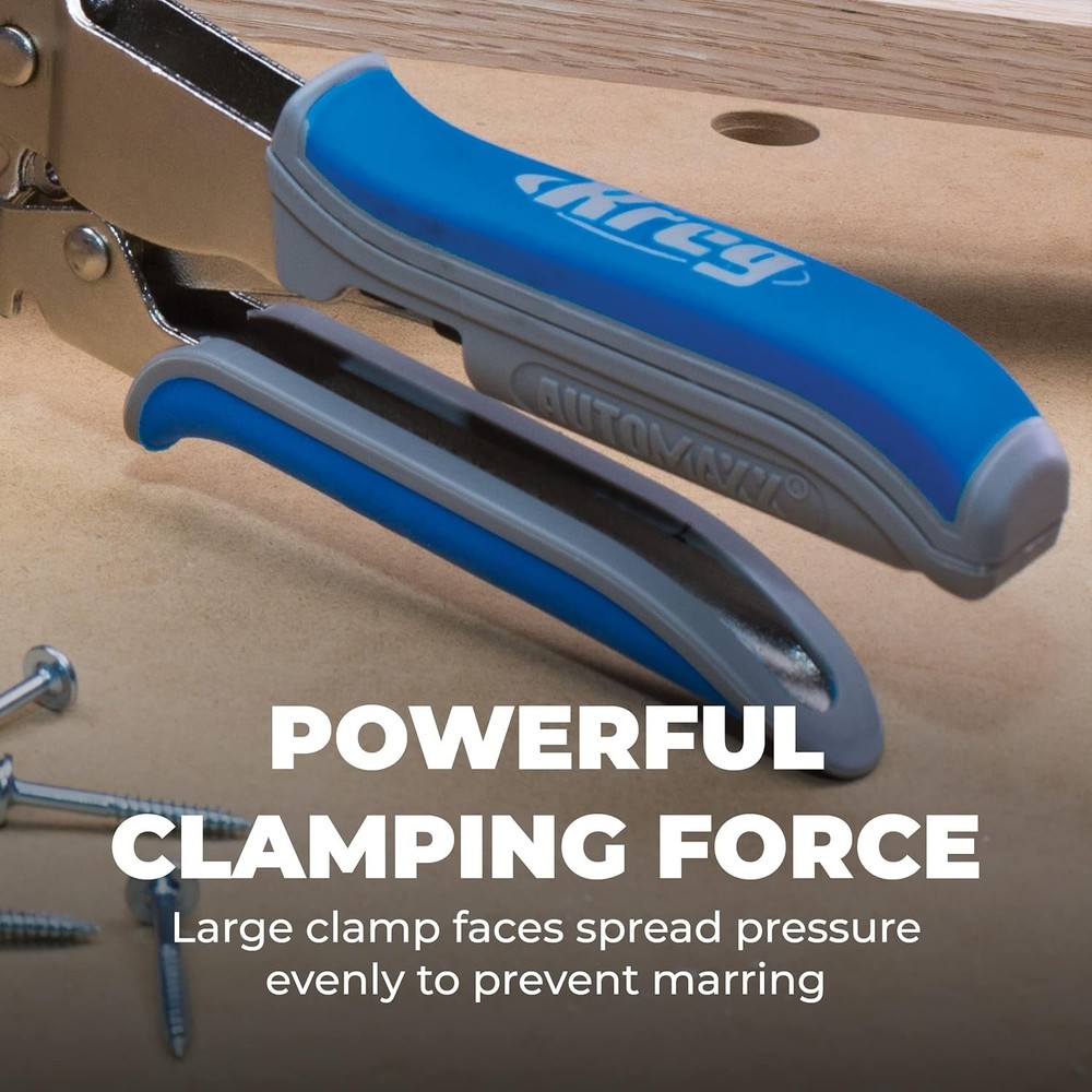 Woodworking Clamp - Auto-Adjust Technology