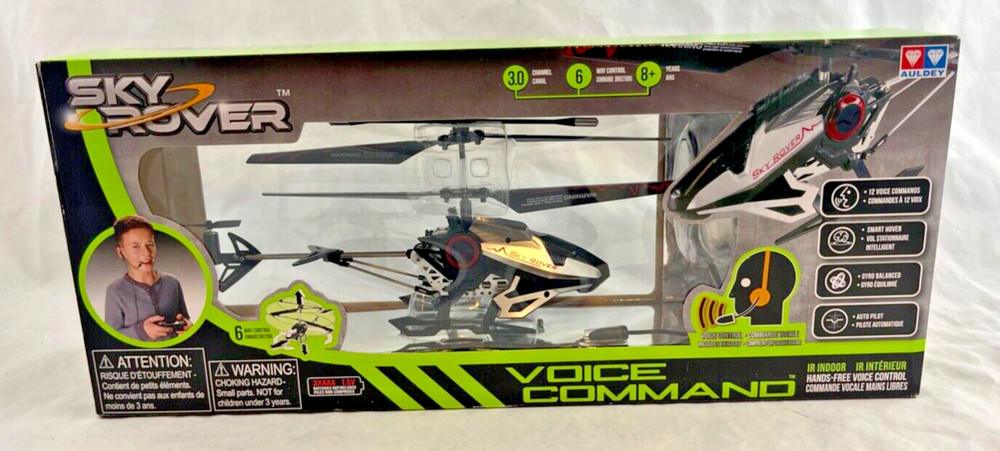 RC - Helicopter - SKY ROVER - Voice Command - NEW