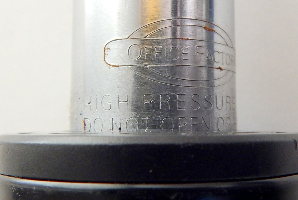 Office Factor 11-1/4" OAL Gas Cylinder
