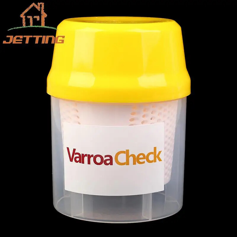 1Pc Beekeeping Beehive Varroa Mites Check Test Bottle Varroa Check Nebulizer
