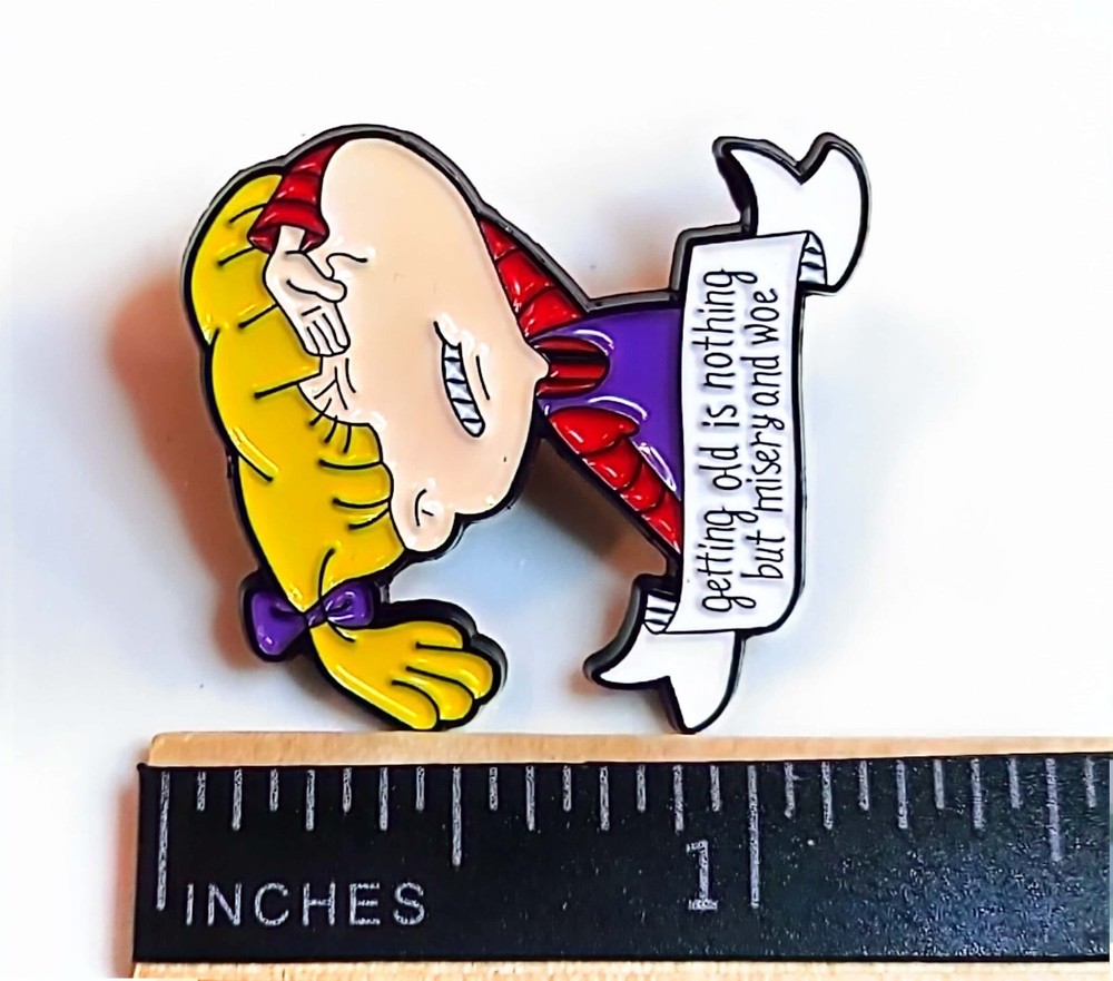 Nickelodeon Rugrats Angelica Lapel Tie Backpack Enamel Pin