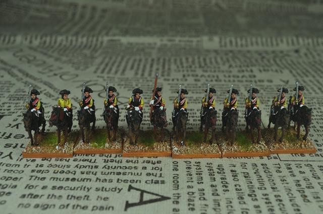 15mm SYW Painted Prussian Cuirassier EUPR008