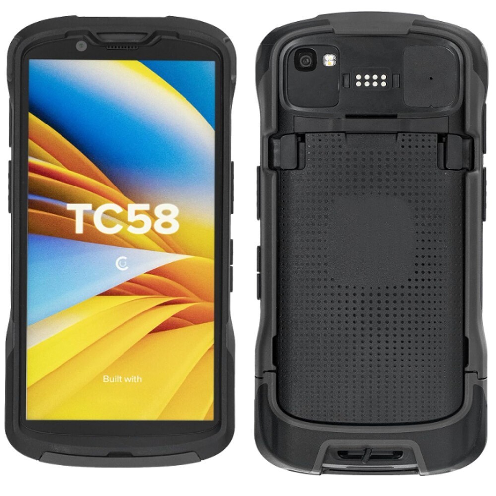 For ZEBRA TC53 TC58 Rugged Boot SG-NGTC5EXO1-01 Protective Case with Hand Strap