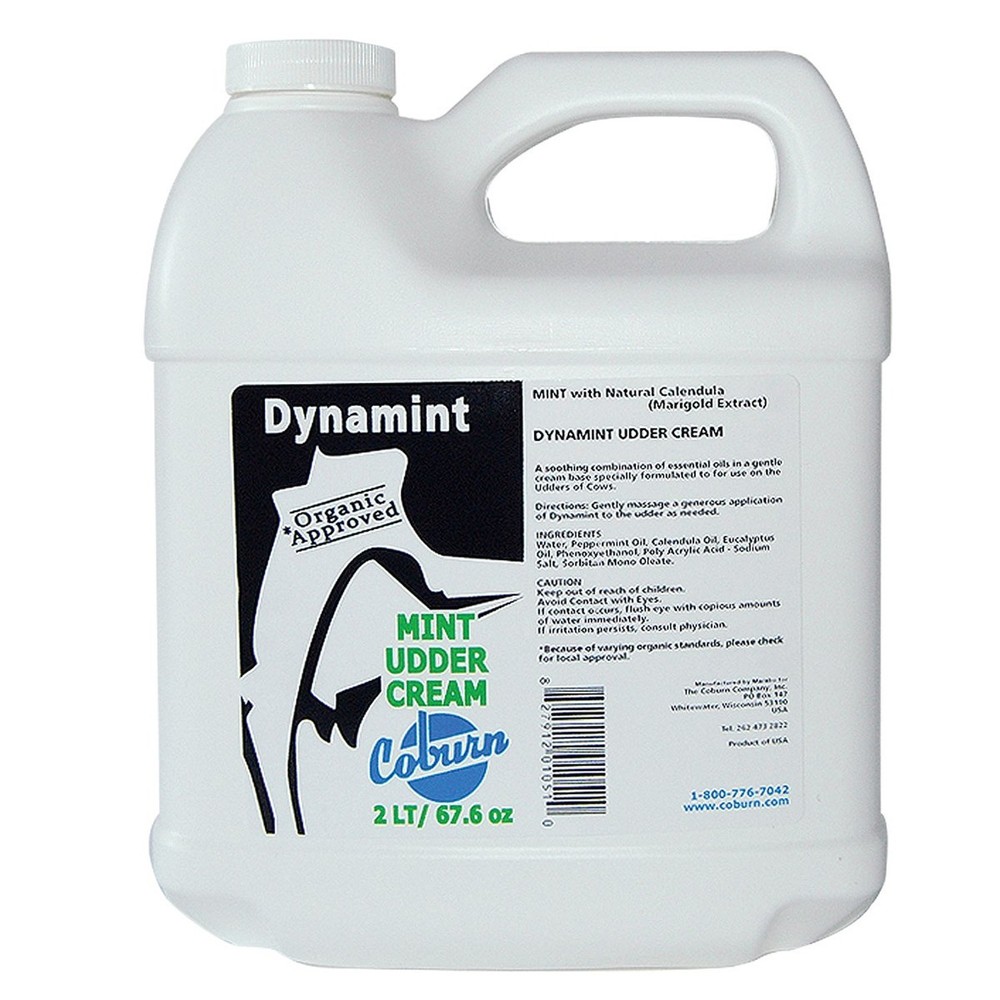 Dynamint Udder Cream - 2L Jug, 2 L