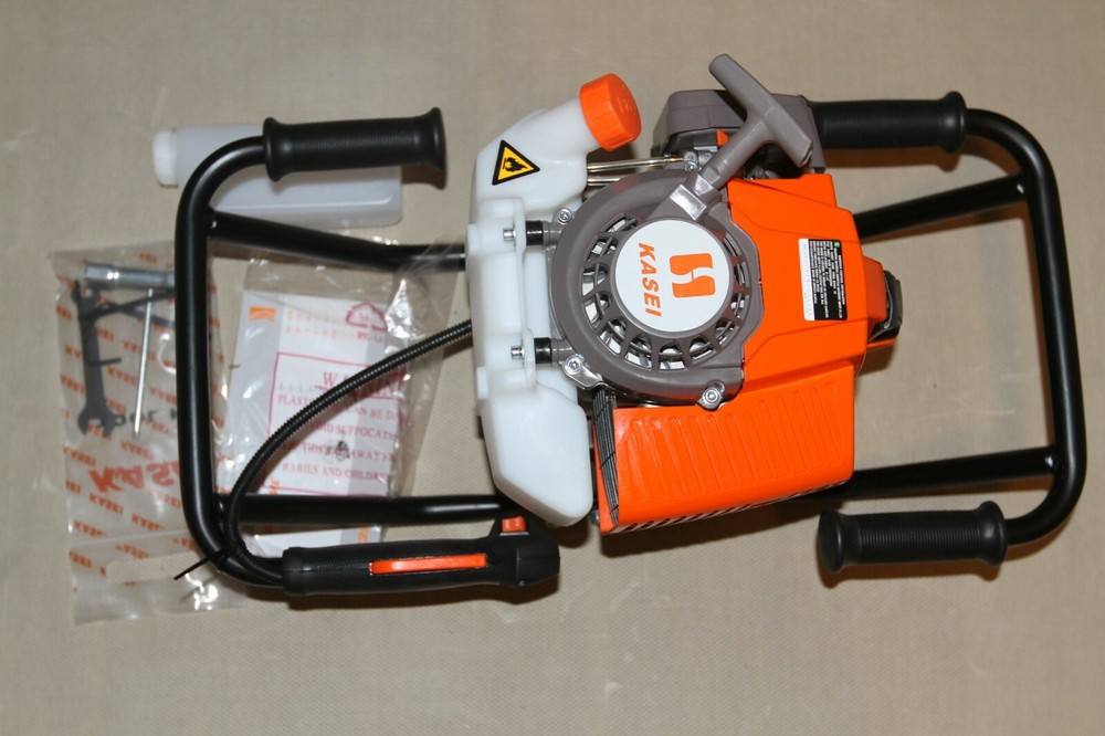 63cc Earth Auger Post Hole Digger 6 8 10 + extension Custom