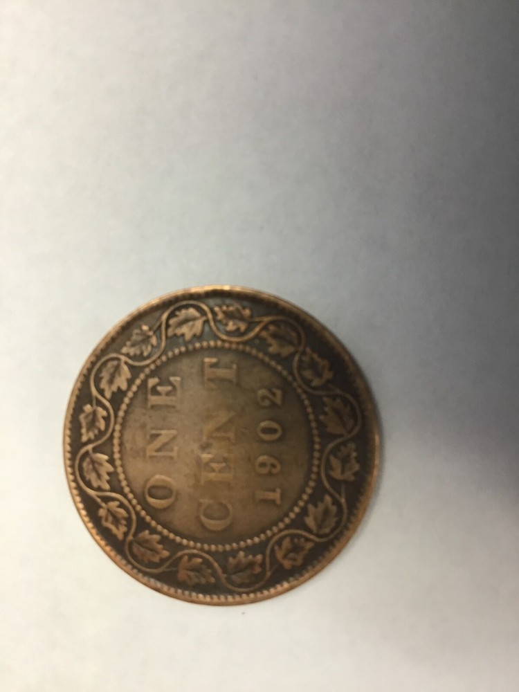 1902 Canadian penny, Edward VS
