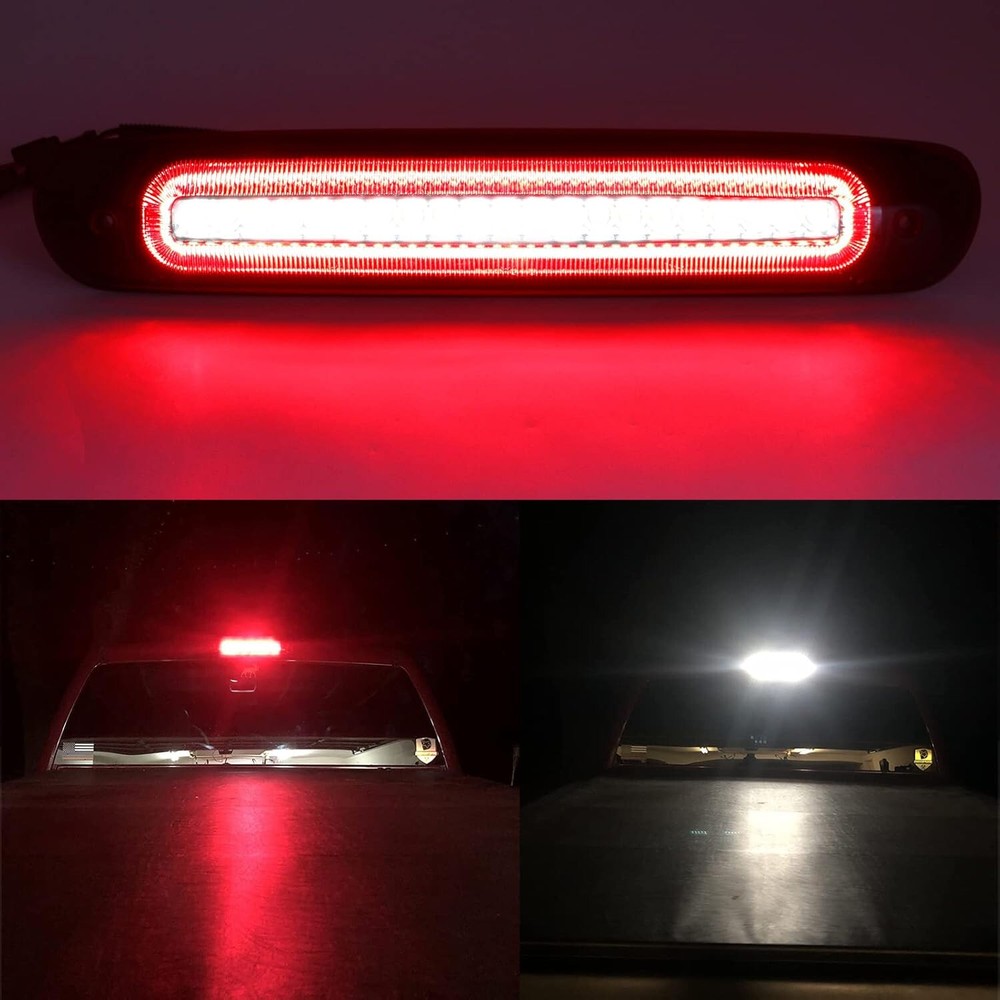High Mount 3rd Brake Stop Light Compatible with 2007-2013 Chevy Silverado