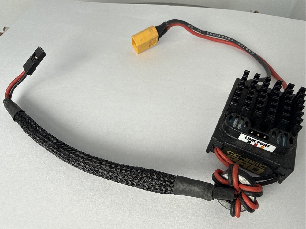 NOS Castle Creations CC BEC PRO 20A Max Output 12S Max Switching Regulator