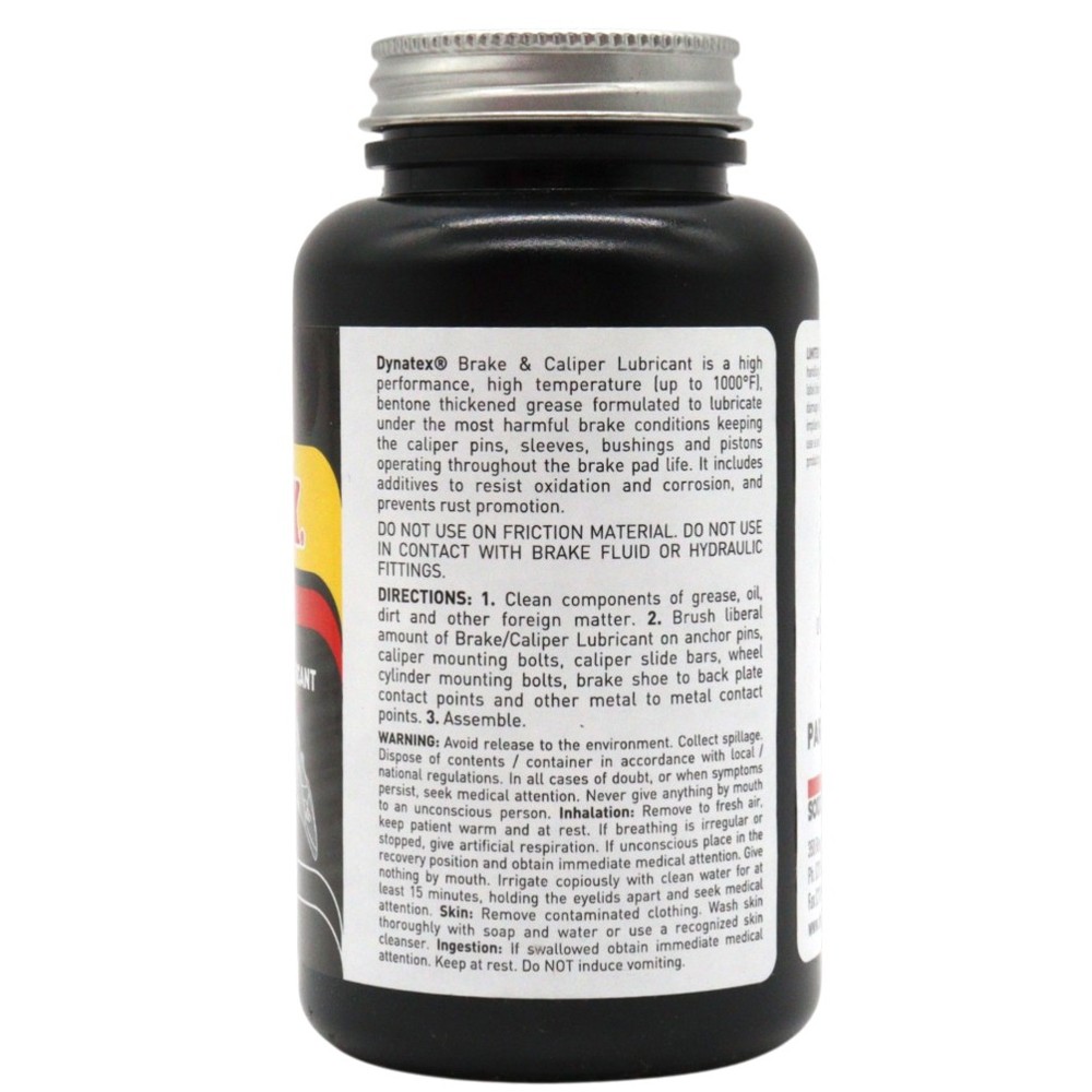 Dynatex Brake Caliper Lubricant 8 oz High-Temp Graphite (8-Pack)