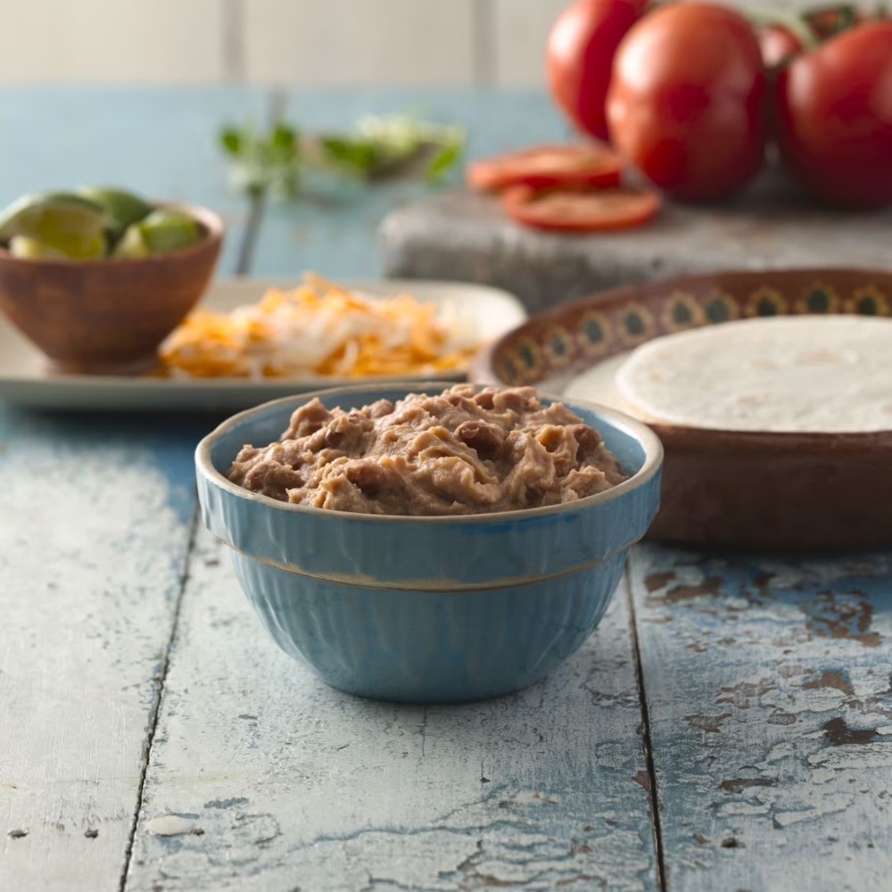 Refried Beans Traditional Canned 16 oz 4 Pack Pantry Staple