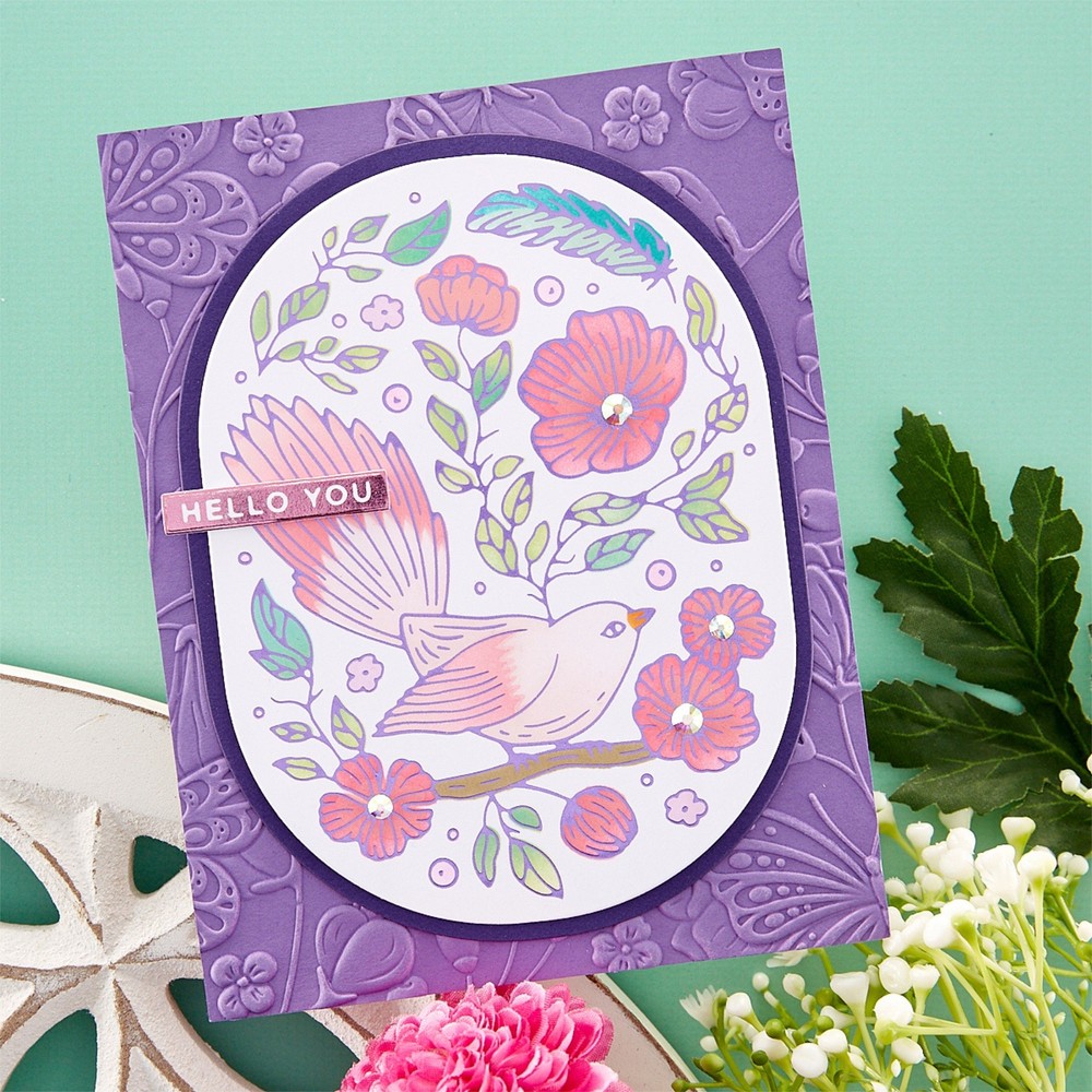 Butterfly Pattern 3D Embossing Folder for Add Texture Paper Crafting Card Making
