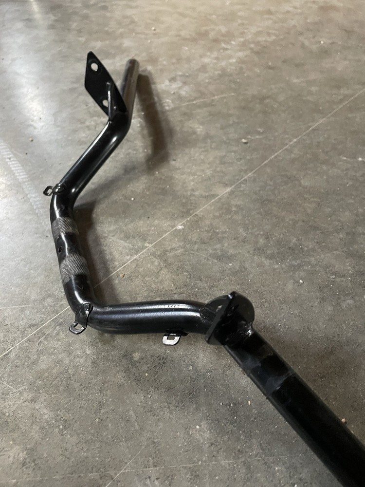 Ski-doo handlebars with plastic cap and clamps with steering arm 2005