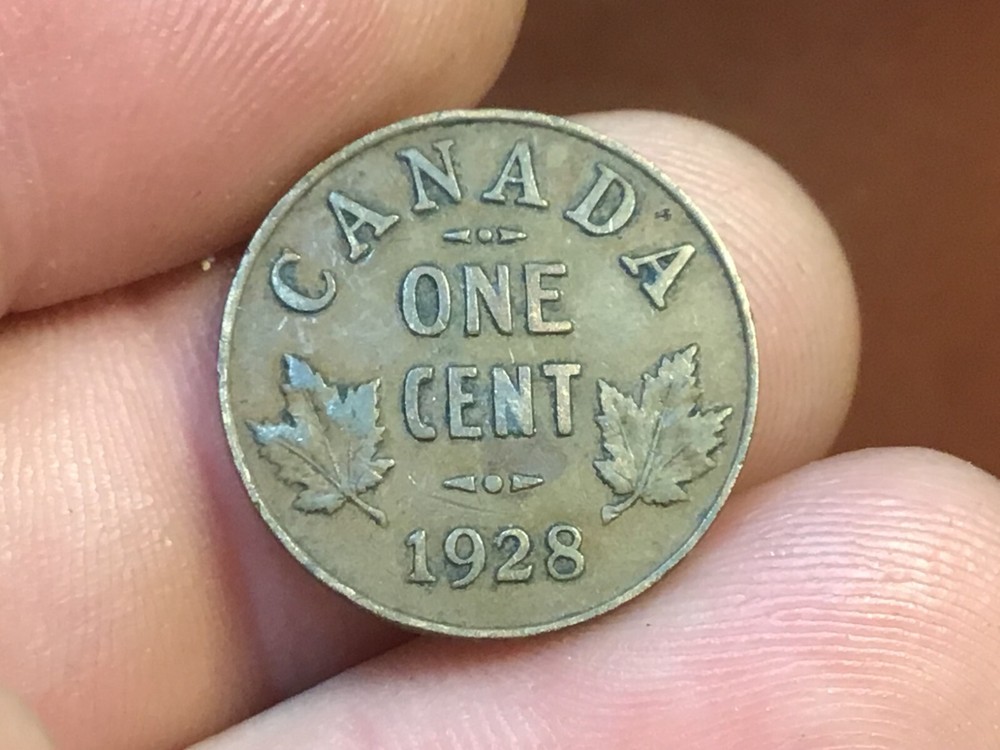 1928 Canada Small Cent