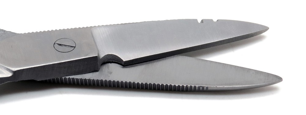 Multi-Purpose Electrician Black Scissors 5.25" Cutting Stripping Wires Tools