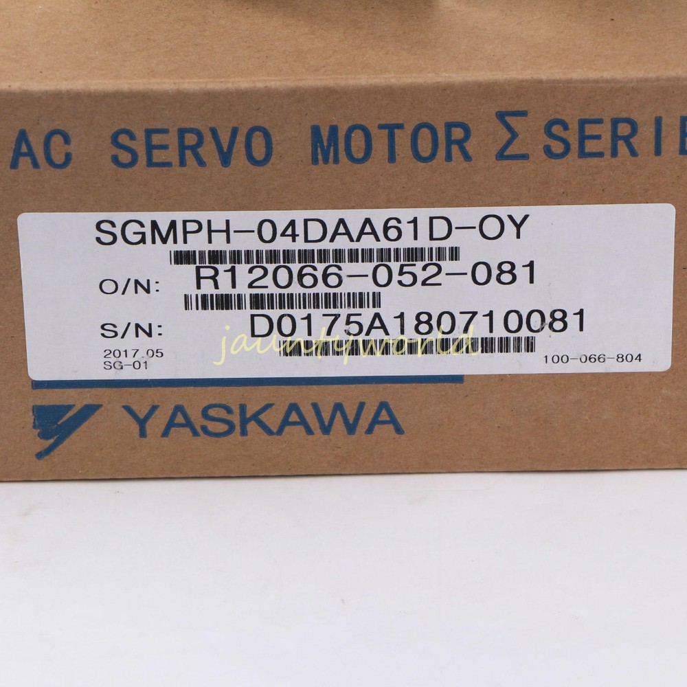 ONE Yaskawa Servo Motor SGMPH-04DAA61D-OY NEW
