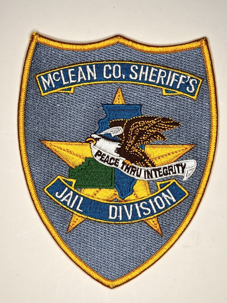 Mclean County Illinois Sheriffs Police Jail Division Patch