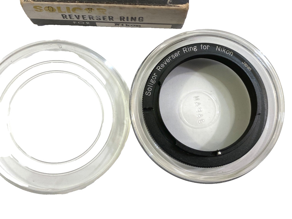 Vintage Soligor Reverser Ring Adapter for Nikon Cameras