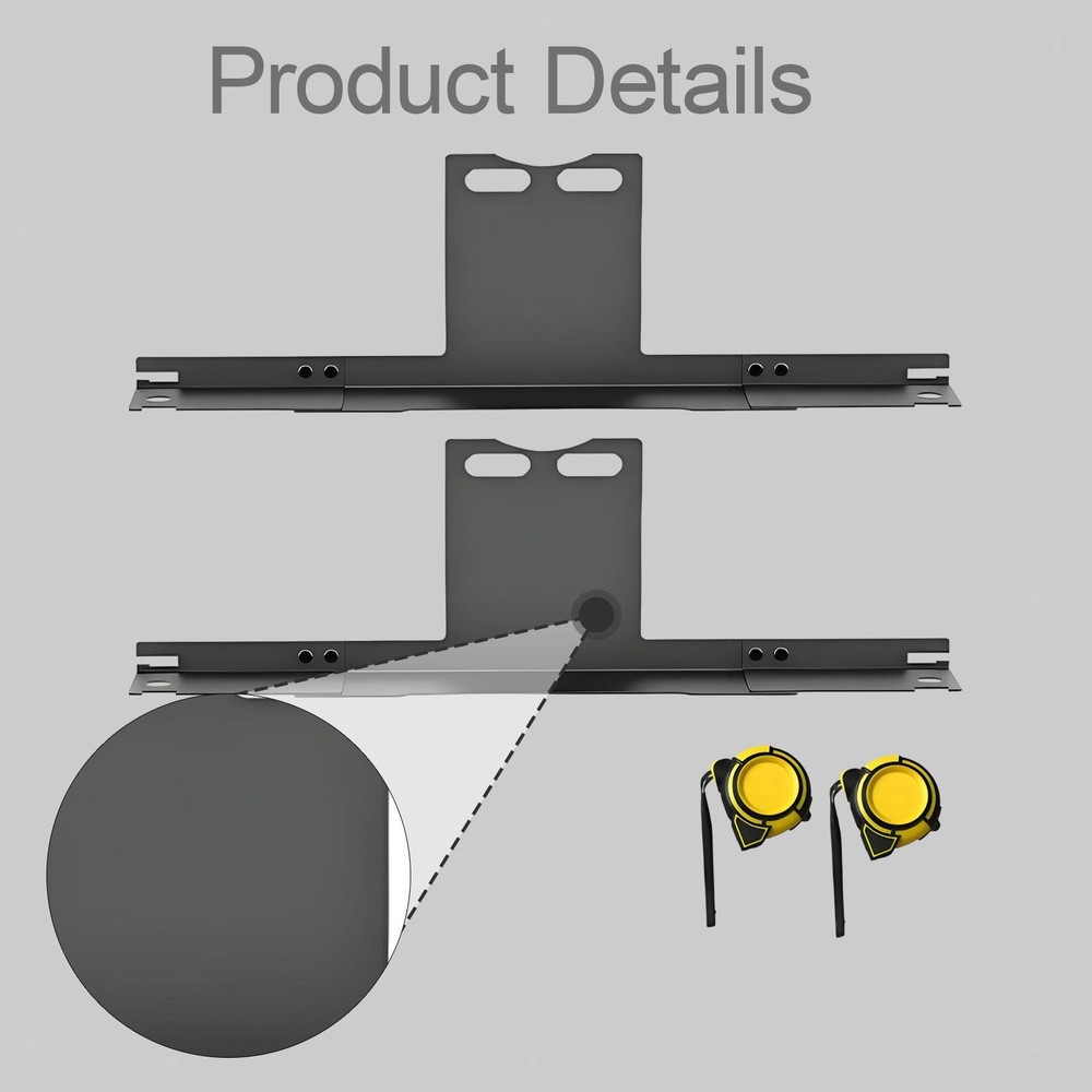 2x Wheel Alignment Tool Durability Easy to Install Accessory Sturdy Carbon Steel